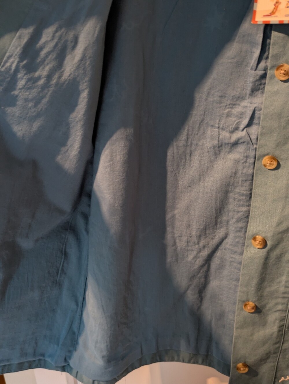 S Sézane x Pangea Will Chore Jacket Embroidery Written Out - Picture 6 of 15
